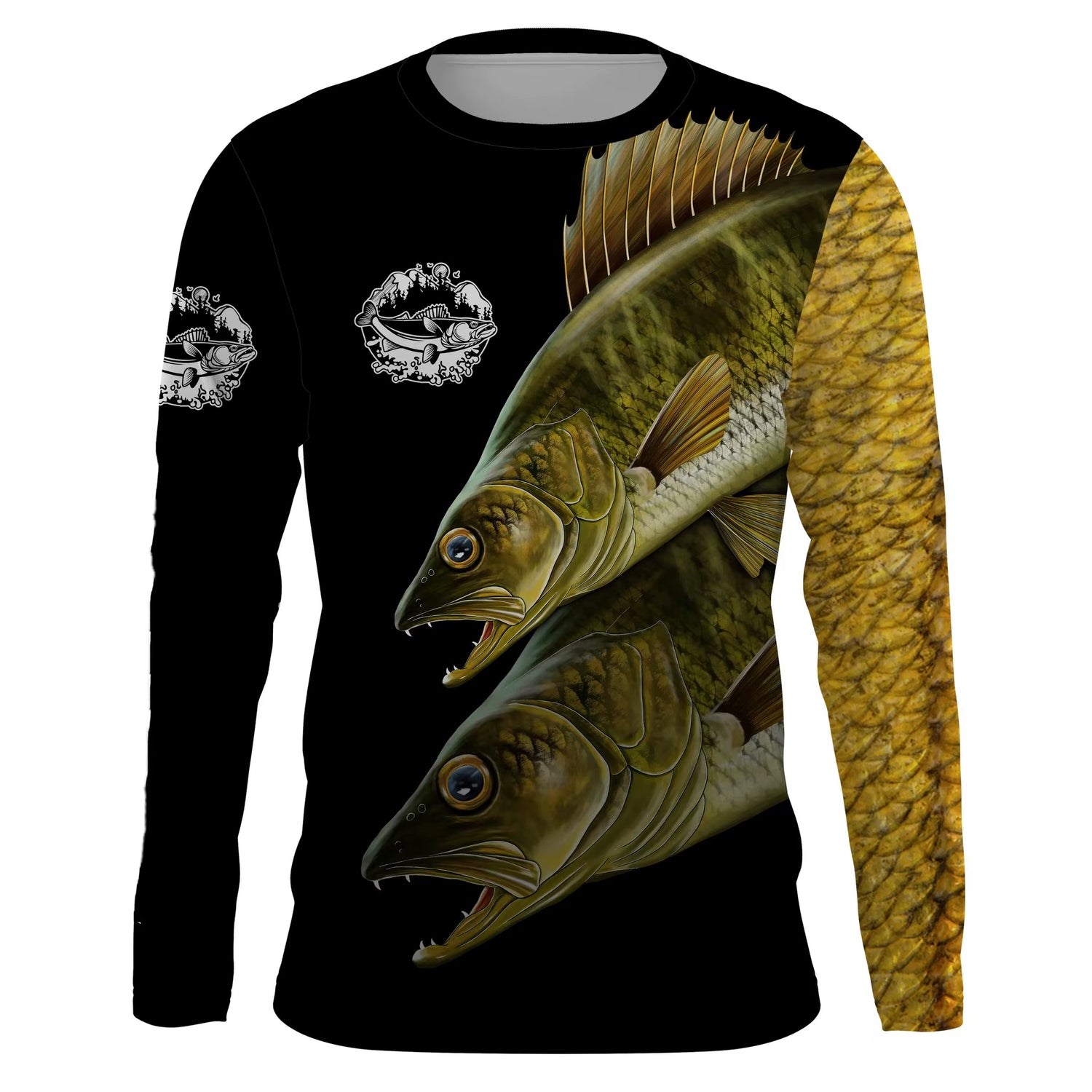 Men'S Long Sleeve T-Shirts 3D Printed Long T Shirt for Men Street O Neck Pullover Oversized Tee Shirt Man Clothing Fashion Fish
